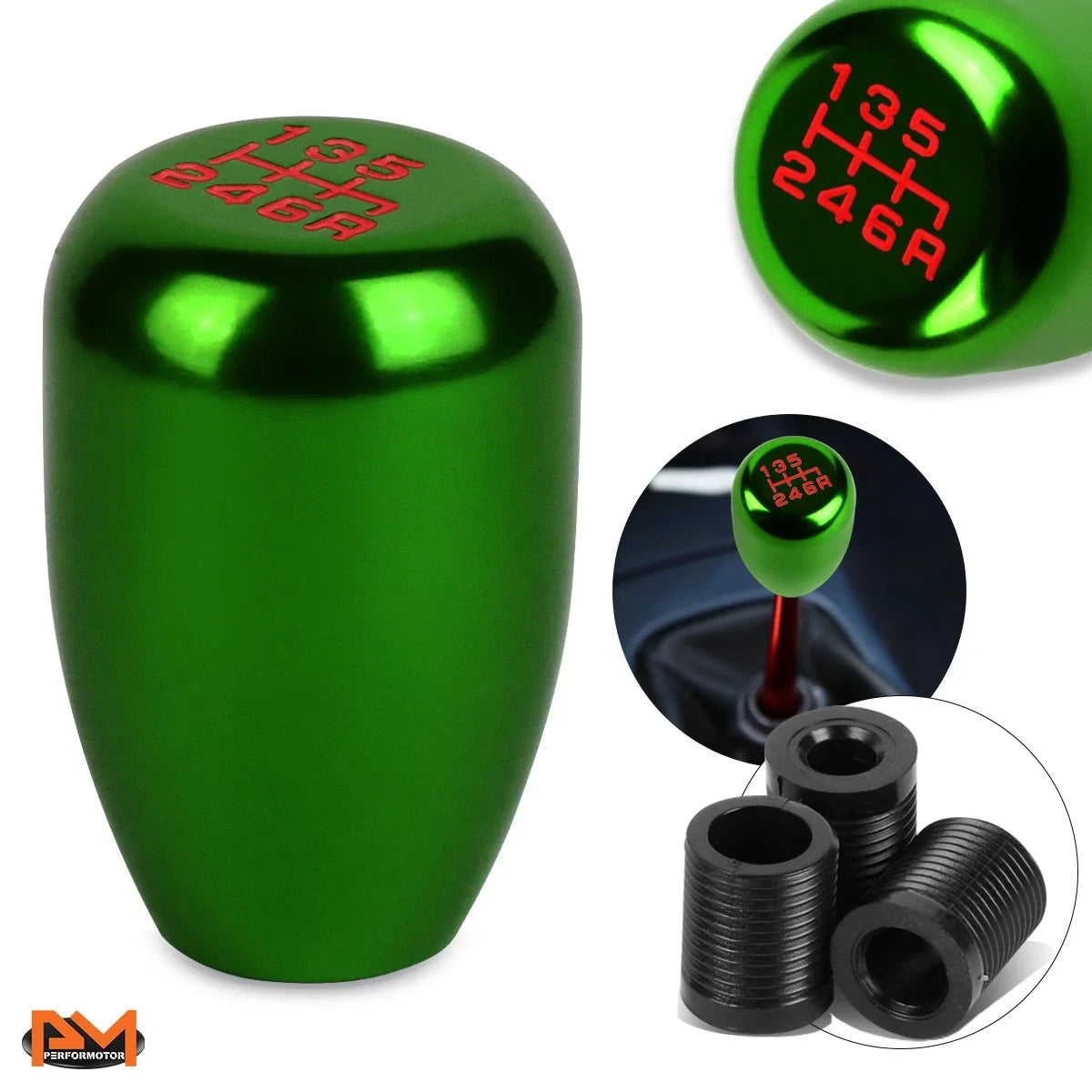 Universal 6-Speed Manual Transmission Short Throw Shift Knob