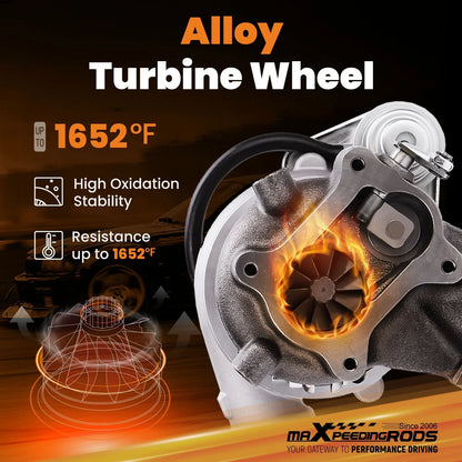 Turbocharger for 1984–1990 Toyota 4Runner D 17201-54060 Journal Bearing