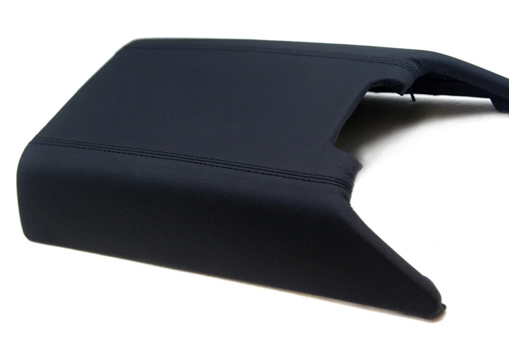 Center Console Armrest Cover for Lincoln Navigator (2003–2006) Black Leather