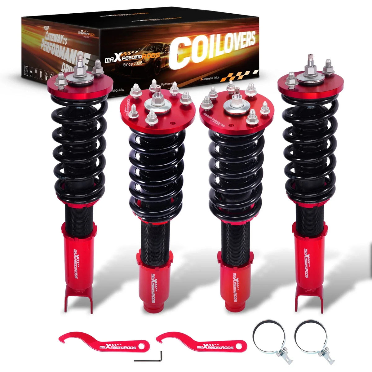 Coilover Lowering Kit with 24 Levels for Acura TSX 2009-2014