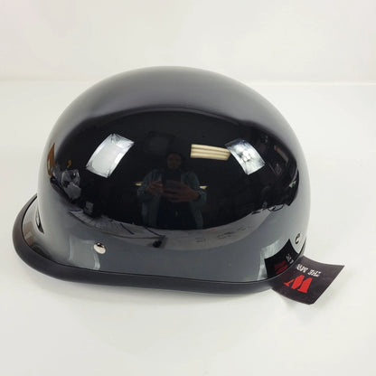 Motorcycle Helmet (2XL) for Badass Trooper - DOT Certified, Gloss Black