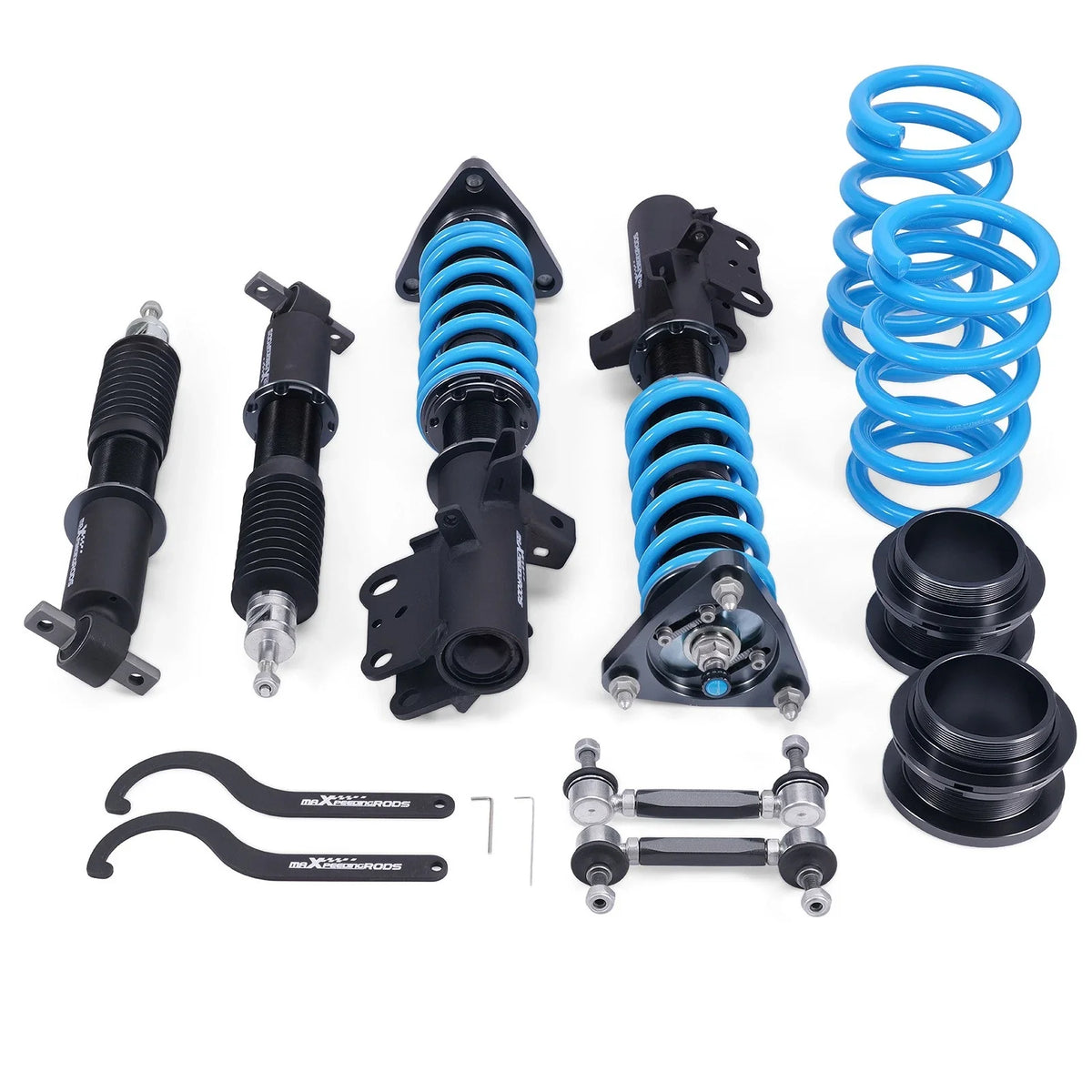 Coilover Suspension 24 Way Adjustable for Ford Mustang 2015-2023