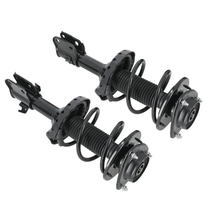 Front Strut Assembly Set (2) with Coil Springs for Subaru Impreza 2008-2011
