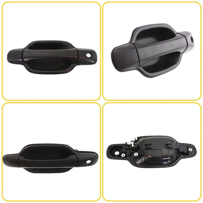 Door Panel Handle for GMC Canyon (2004–2012) LHRH Black