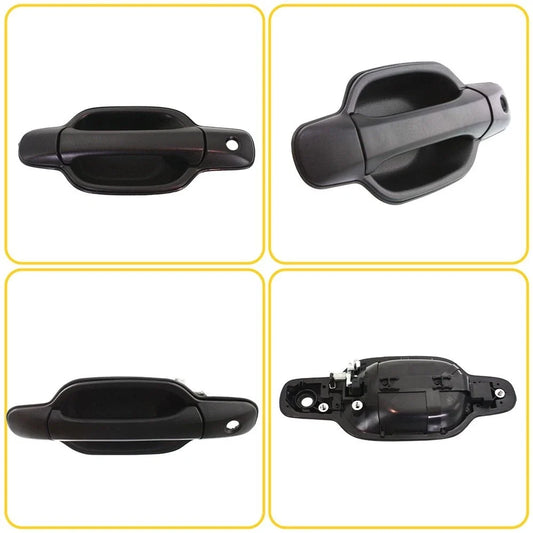 Door Panel Handle for GMC Canyon (2004–2012) LHRH Black