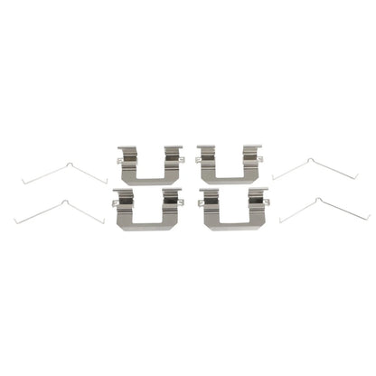 Front Ceramic Brake Pad Set w/Hardware for 2015-2020 Ford Transit-250