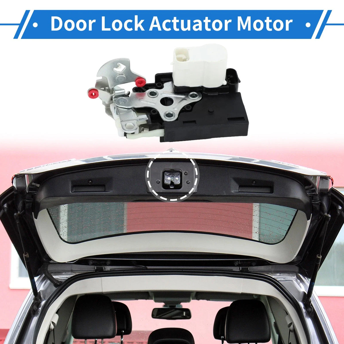 Rear Liftgate Door Lock Actuator for Buick Rainier (2004–2007) No. 15110511