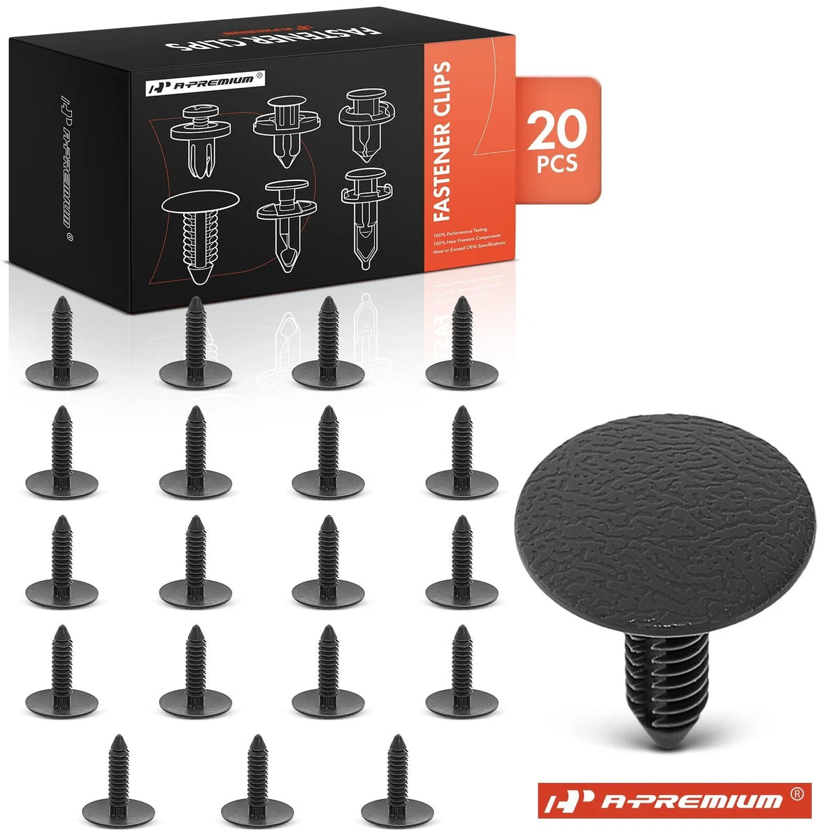 20Pcs Headlining Trim Finish Panel Retainer Clips for Buick