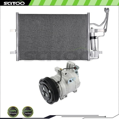 Compressor and Condenser for Mazda 3 (2007 to 2009)