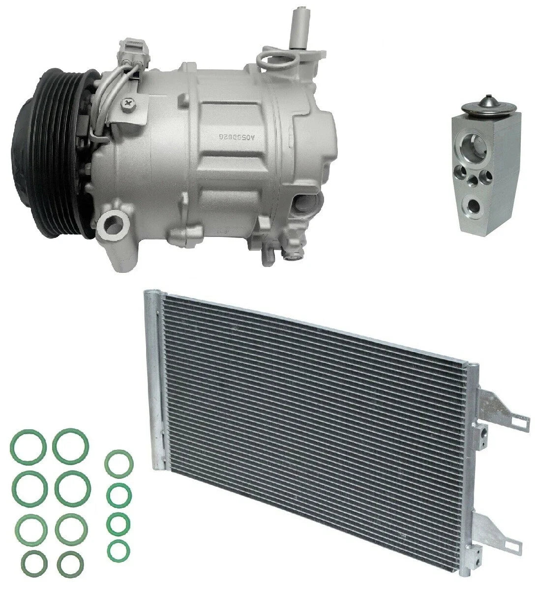 AC Compressor Kit With Condenser for Ram ProMaster 2500 3.6L (2017–2021)
