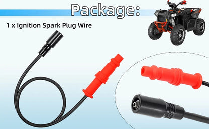 Ignition Wire & Spark Plug Cap for Polaris Sportsman 500/550 (1996-2014)