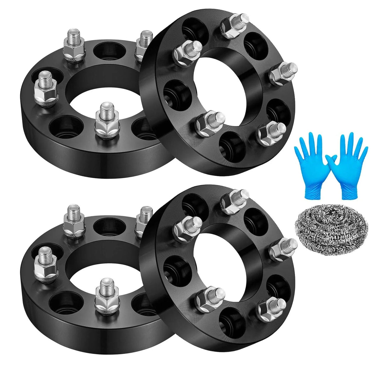 Wheel Adapter Set 5x120 to 5x114.3 1.25" with 12x1.5 Studs