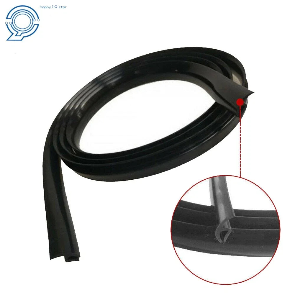 Rubber Trim Moulding Sealed Strips for Car Front Windshield Panel (1.7m)