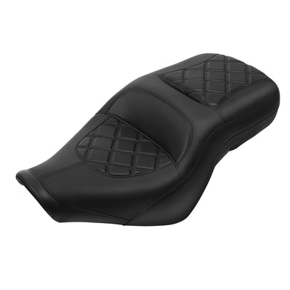 Black Driver Passenger Seat for Transcontinental BMW R18 B (2020-2024)