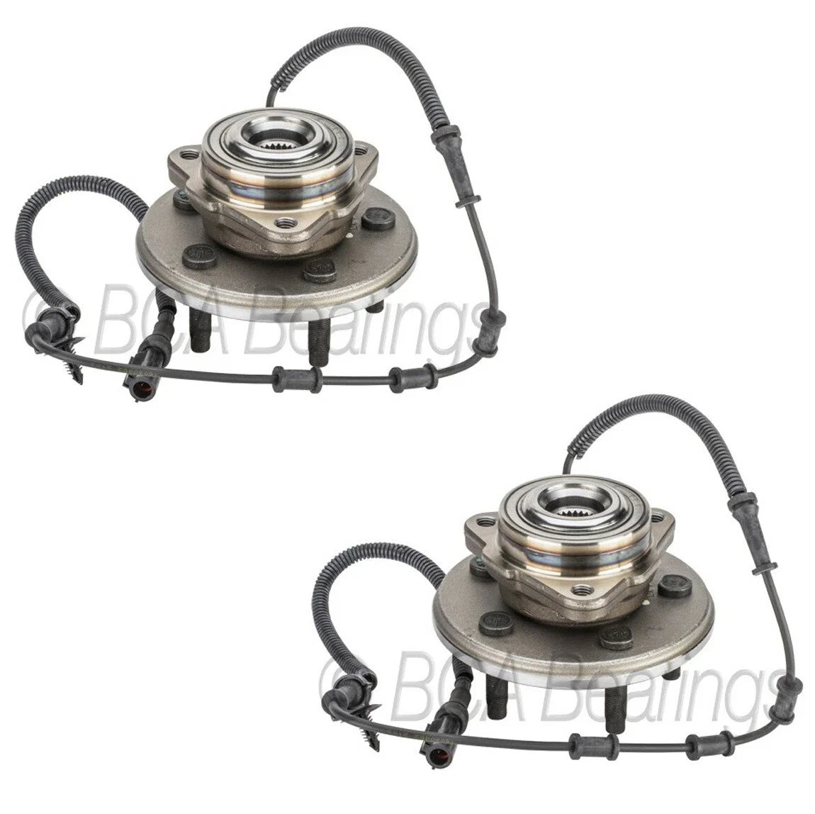 2X Front Wheel Bearing & Hub Assemblies for Ford Lincoln Mercury