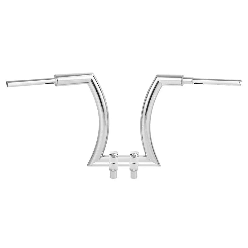 18" Rise 2" Ape Hanger Handlebar & 3.5" Risers for Harley Softail