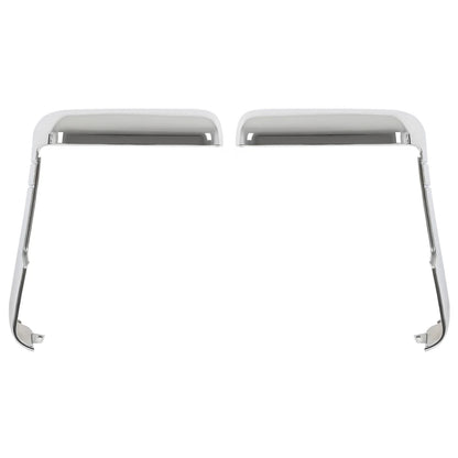 Chrome Top & Side Mirror Cover for Chevy Silverado GMC Sierra HD 2500 3500 (2020–2024)