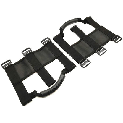 Adjustable Grab Handle Straps for ATV & UTV Roll Bar (Universal Fit)