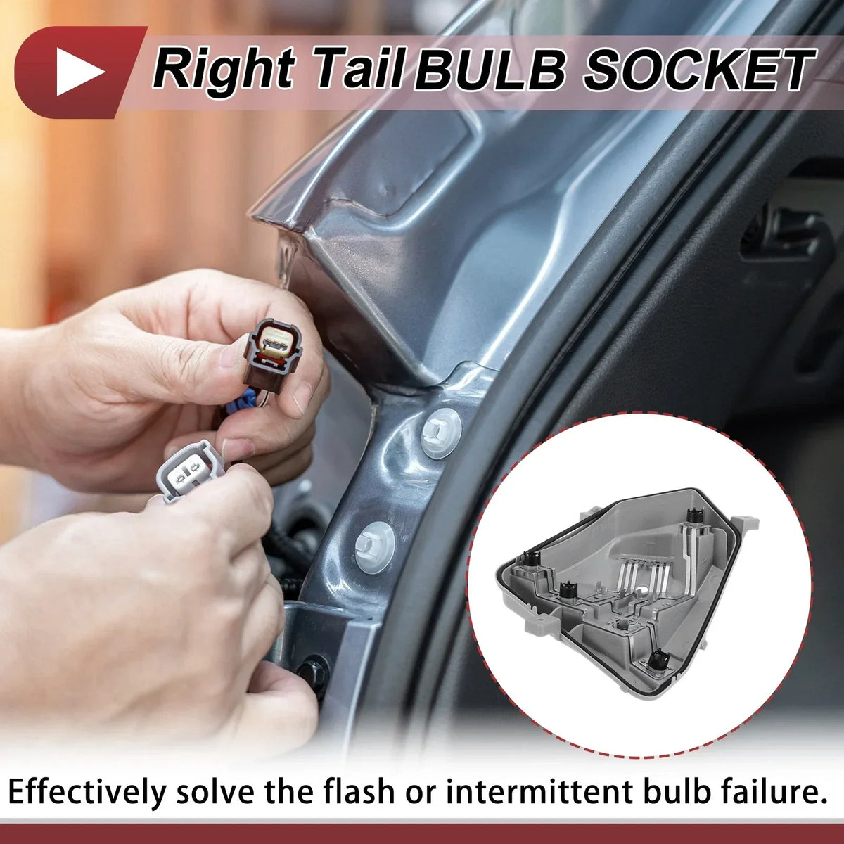 Tail Light Socket Right for Mercedes-Benz A-Class W176 (2012-2016)