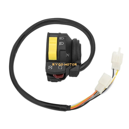 Left Handlebar Start Stop Switch for Suzuki LT230E QuadRunner (1987–1993)