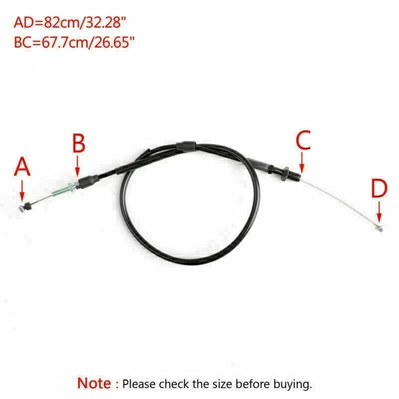 Throttle Cable for Ducati 696 796 1100 (2008–2015)
