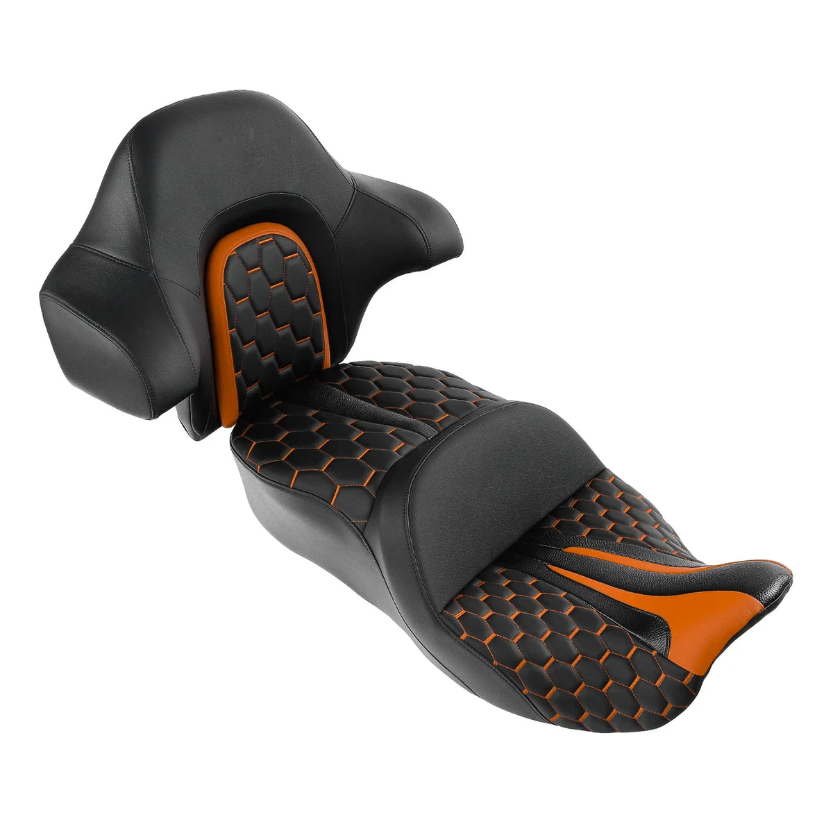 Gel Seat Backrest for Harley Road Glide (2014–2023)