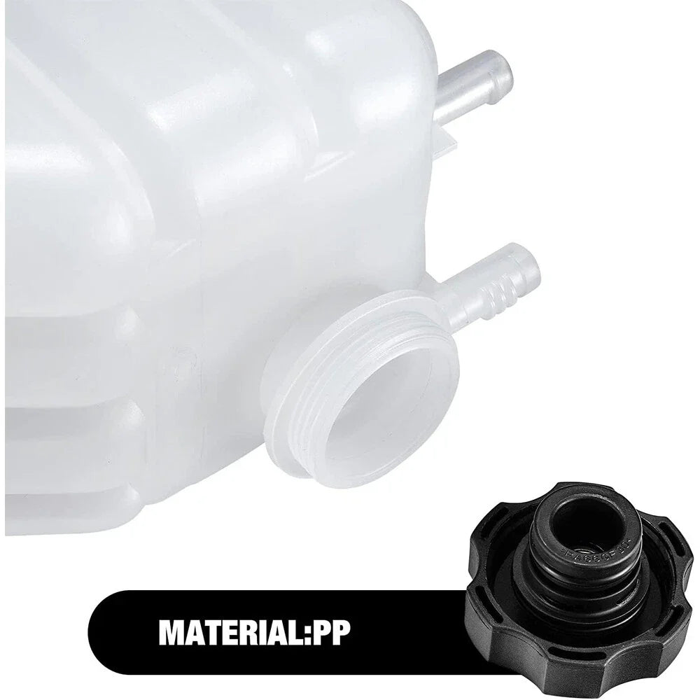 Overflow Tank for Radiator Coolant w/ Cap - Chevy Silverado 1999-2006