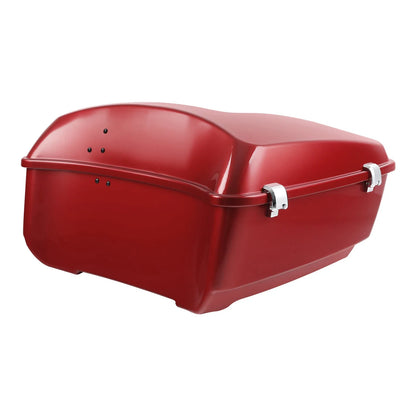 Trunk Backrest Rack in Wicked Red for Harley FLHT 2014-2026
