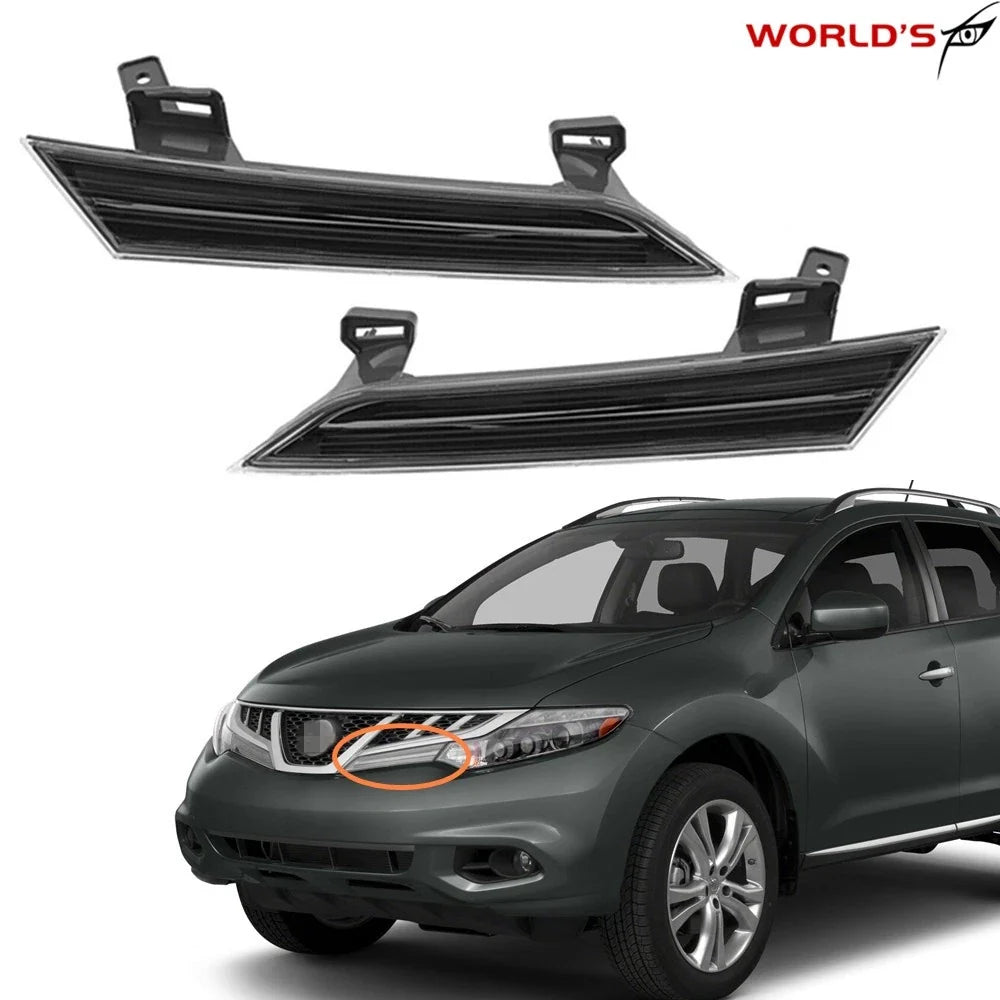 Pair of Headlight Reflector Panels for Nissan Murano (2009–2014)