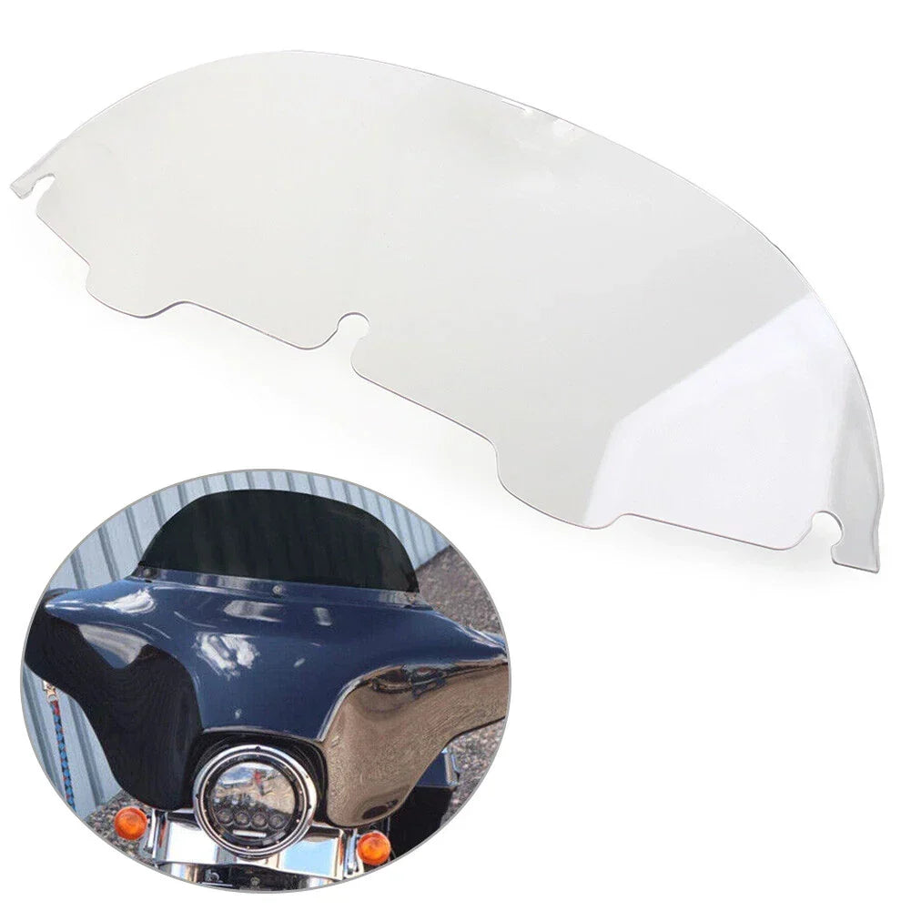 7" Clear Windshield for Touring Harley Tri Glide Electra (1996-2013)
