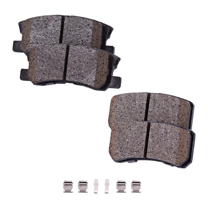 Brake Disc Rotors and Pads Kit for Mitsubishi Endeavor (2004–2011)