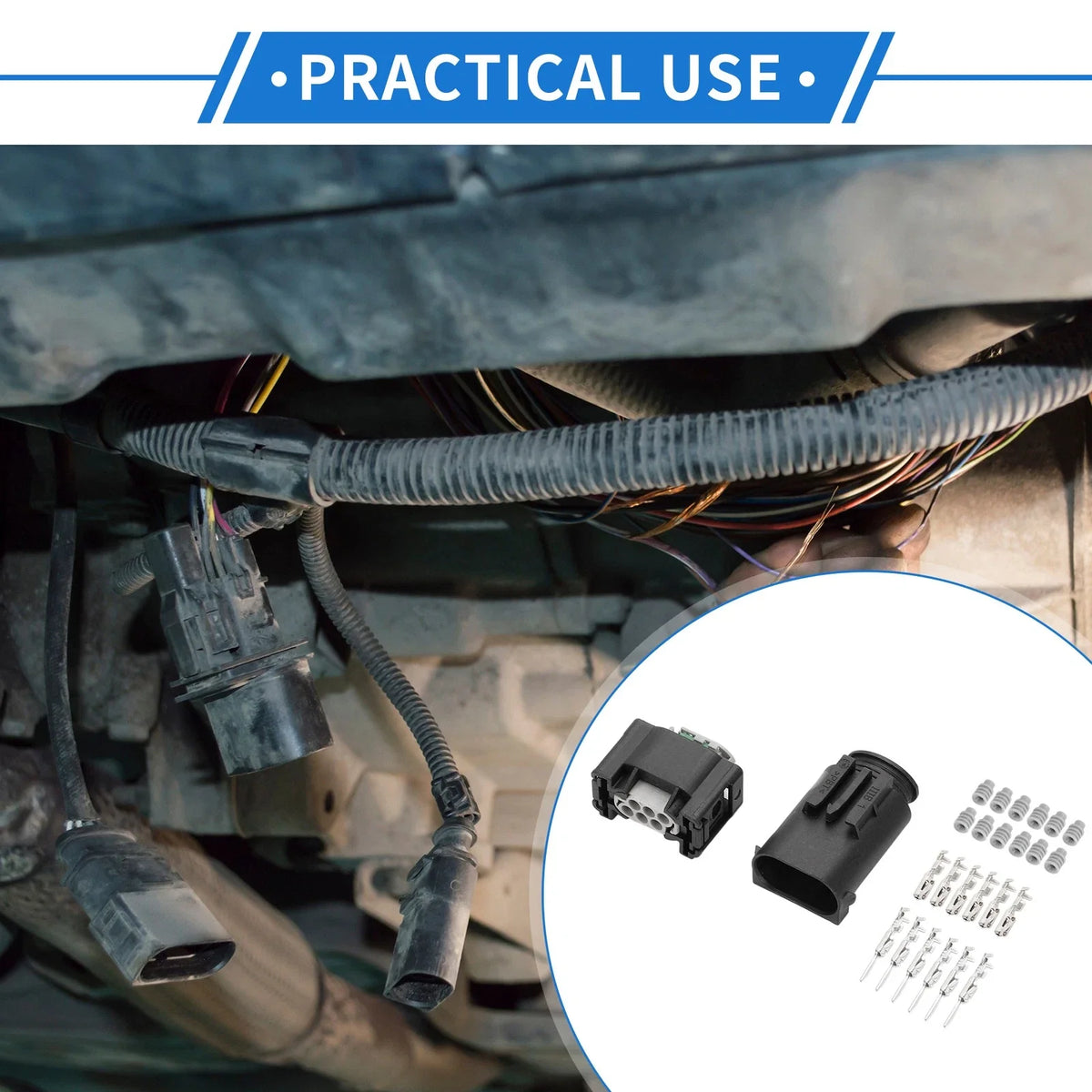 6 Pin Throttle Connector Plug for Mercedes-Benz BMW 