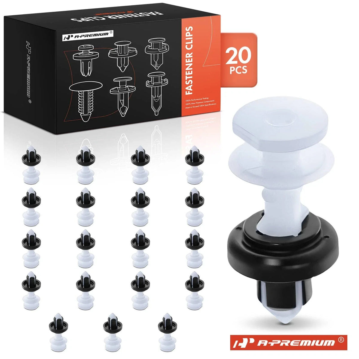 20x Rocker Panel & Floor Retainer Clips for Honda