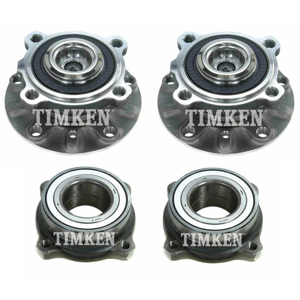 Timken Wheel Bearing and Hub Assemblies Kit for BMW E39 525i 540i (1997–2003)