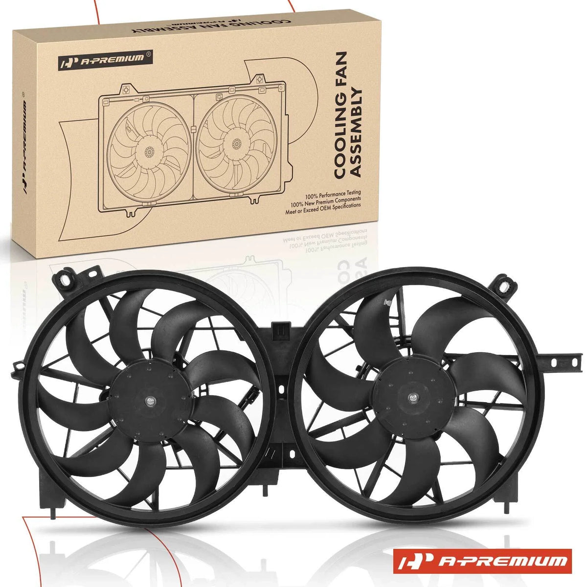 Dual Cooling Fan Assembly for Nissan Altima (2019–2025) 2.5L