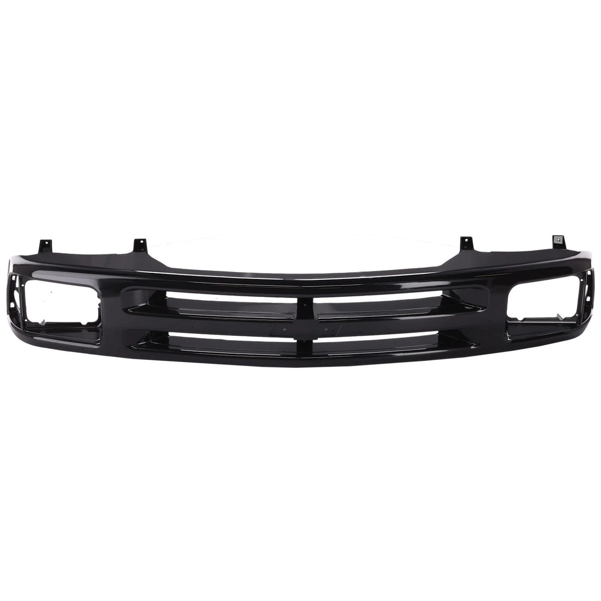 Grille Shell for Chevrolet S10 Blazer (1994–1997) Black Plastic