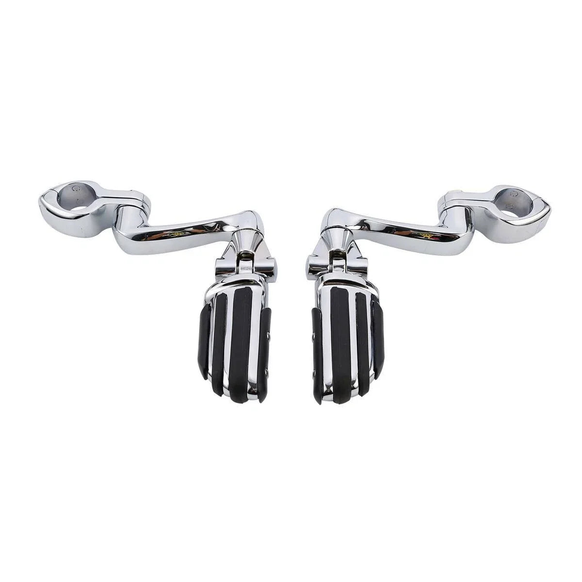 1 1/4" Engine Guards Foot Pegs for Harley Motorcycles
