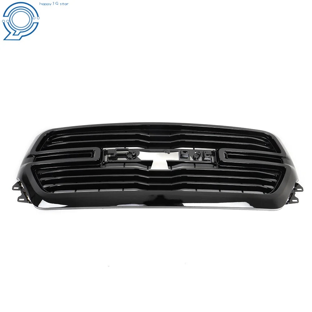 Front Mesh Upper Grille for Dodge Ram 1500 (2019–2023) Gloss Black