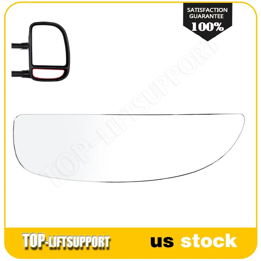 Lower Tow Mirror Glass for Ford E-350 E-250 Econoline (2002–2014)