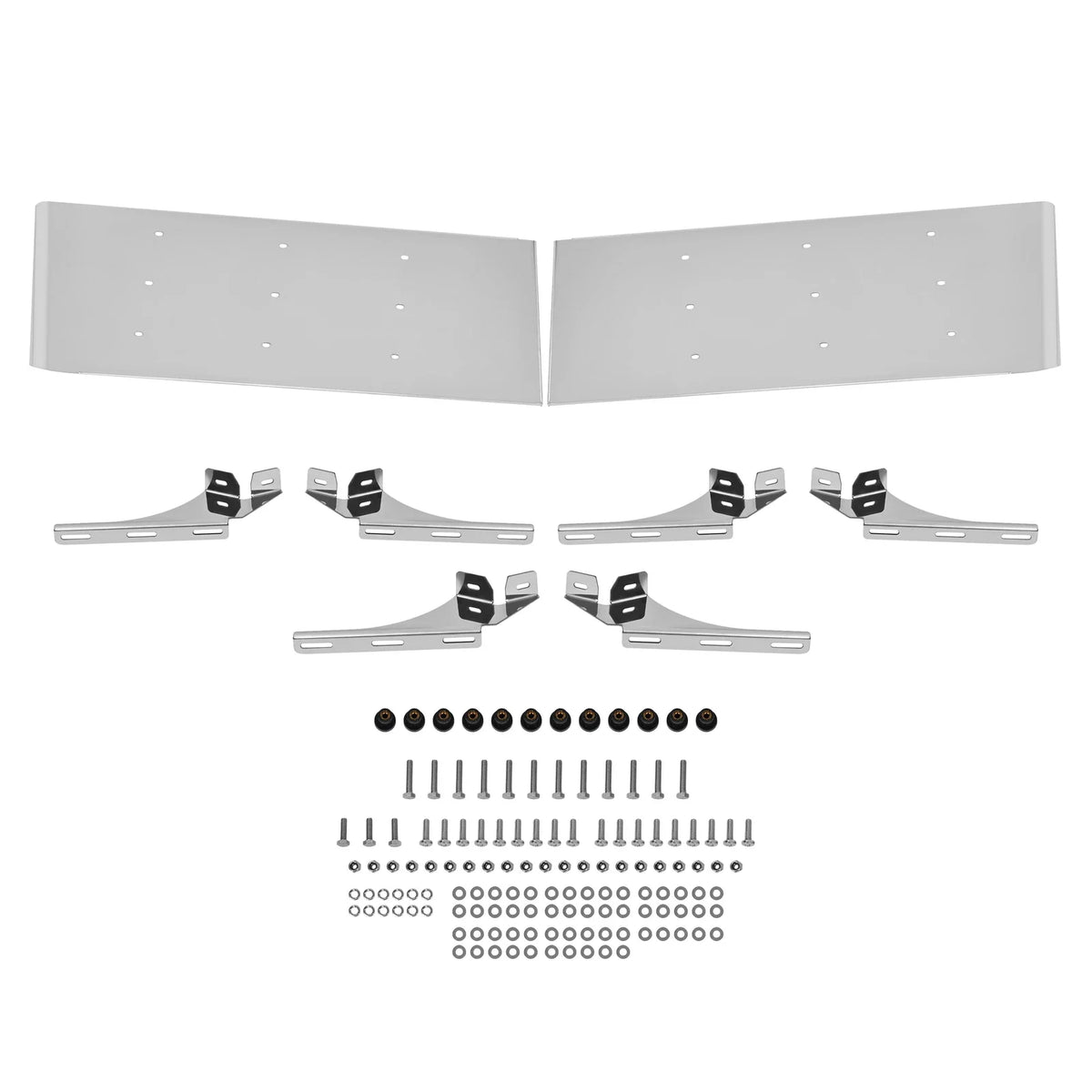 Set of 2 Drop Visors for Kenworth W900B/W900L/W900S (1984–1998)