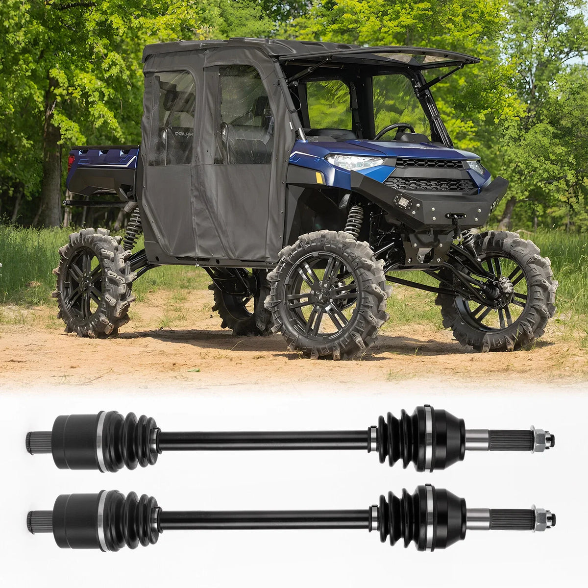 Rear CV Axle Half Drive Shaft Set for Ranger 1000/900 (2015-2023)