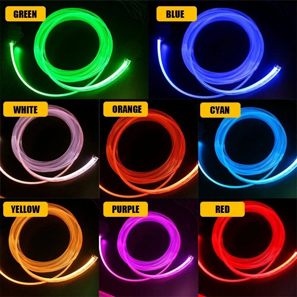 5m RGB LED Strip Lights for Universal Interior Ambient Lighting
