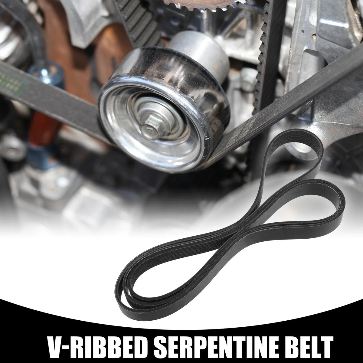 V-Ribbed Serpentine Belt No. 90916A2033 for Toyota Sequoia (2008–2022)