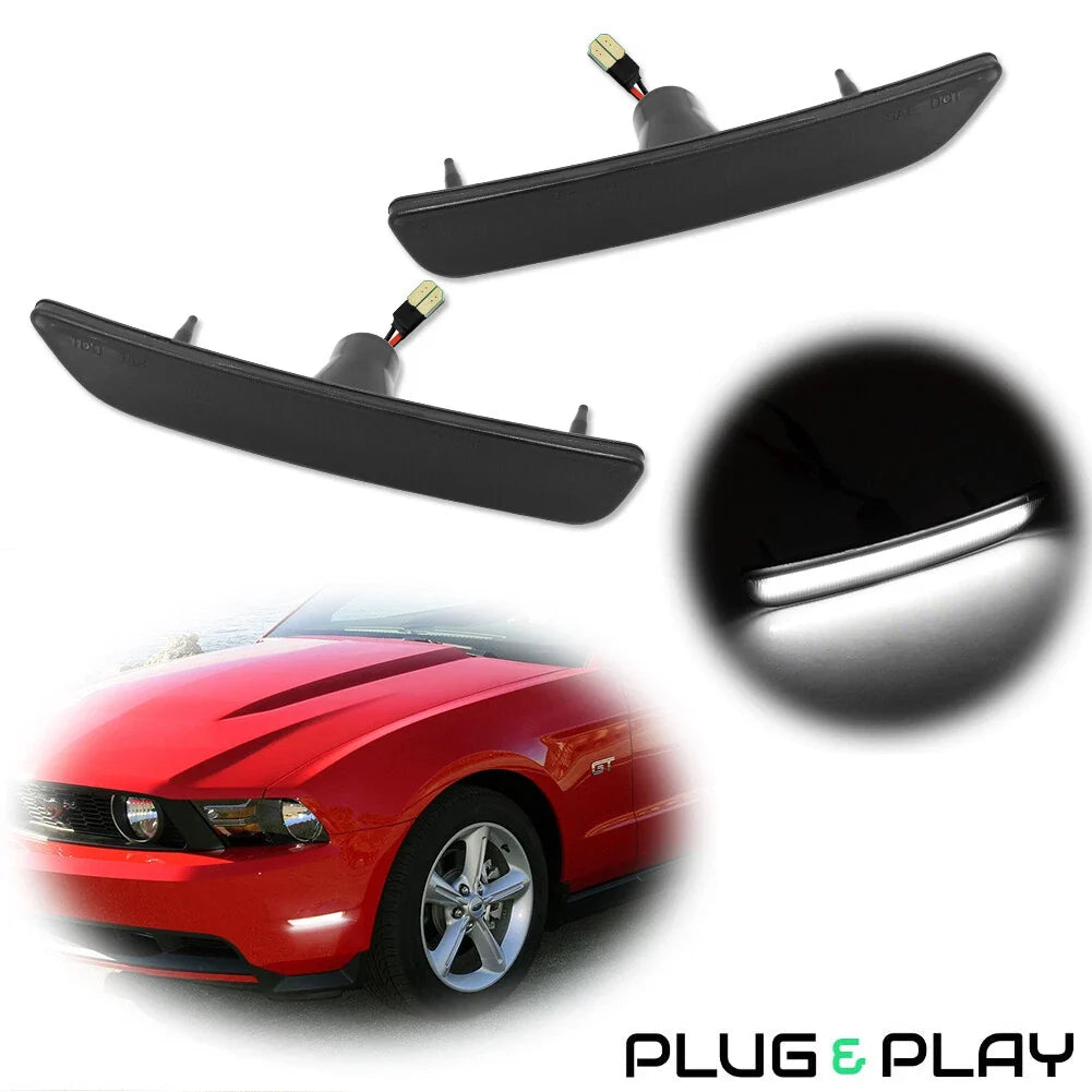 LED Front Side Marker Lamps for Ford Mustang (2010–2014)