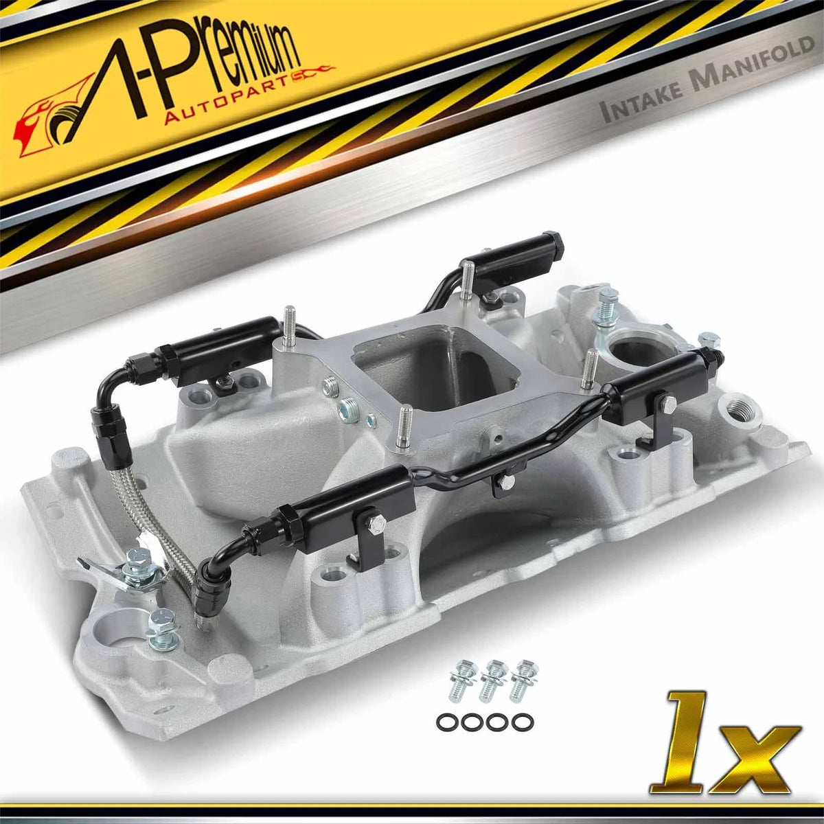 Single Fuel Injection Intake Manifold for Chevy Small Block (1970–1985)