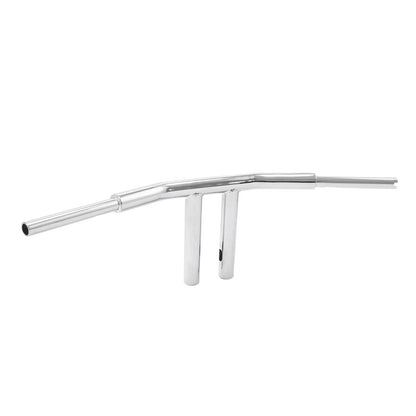 10" Rise Chrome T-Bar Handlebar for Harley Softail Street Bob (2018-2023)
