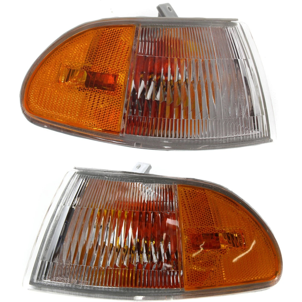 Set of 2 Corner Lights for Honda Civic (1992–1995) Halogen with Bulbs