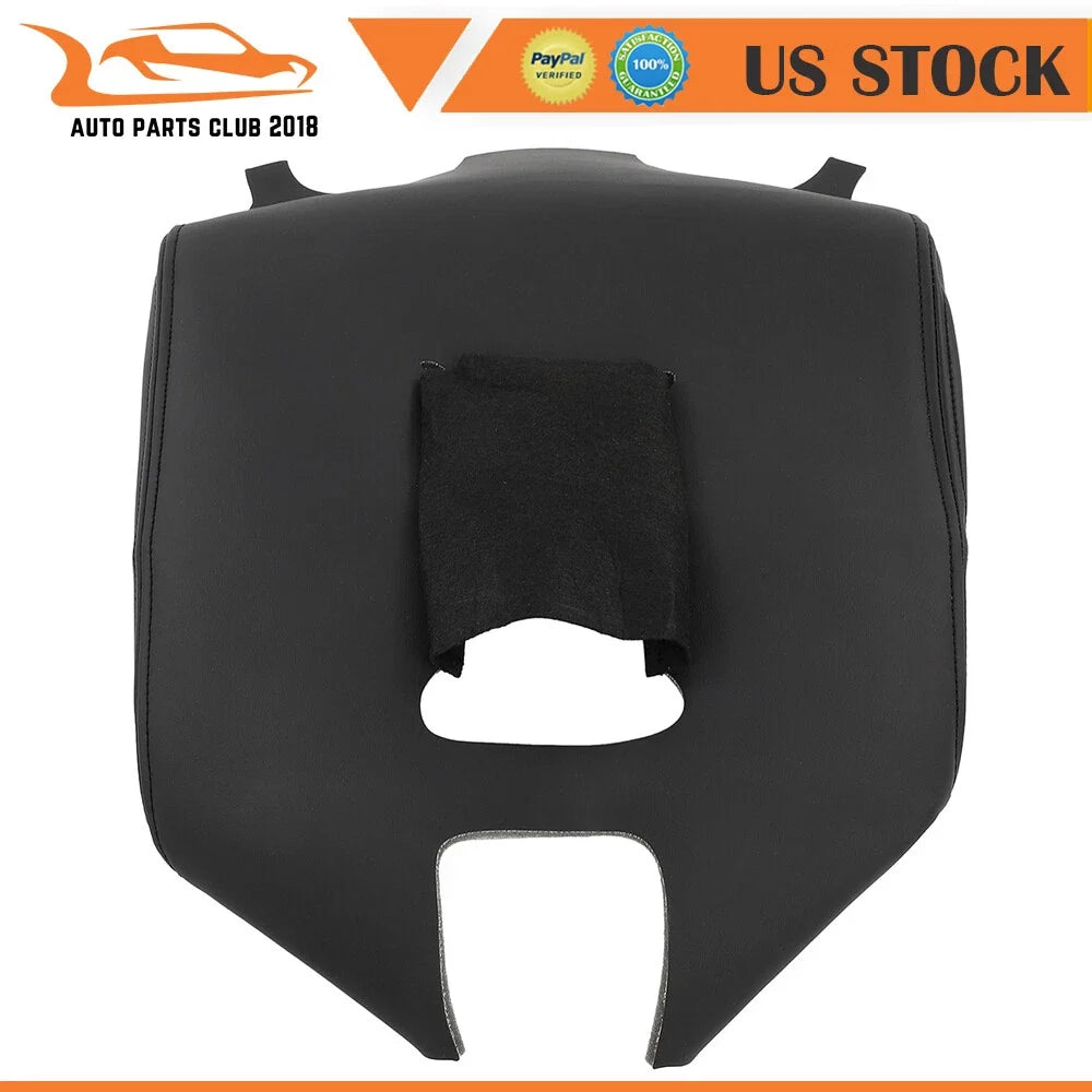 Center Console Lid Armrest Cover for Chevy Silverado (2014–2018) Black