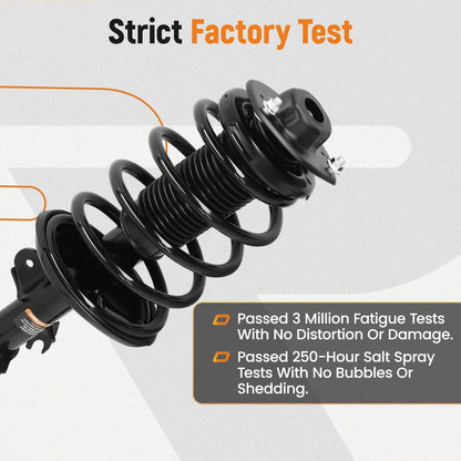Complete Strut Shock Set w/ Coil Spring for Toyota Sienna (1998–2003)