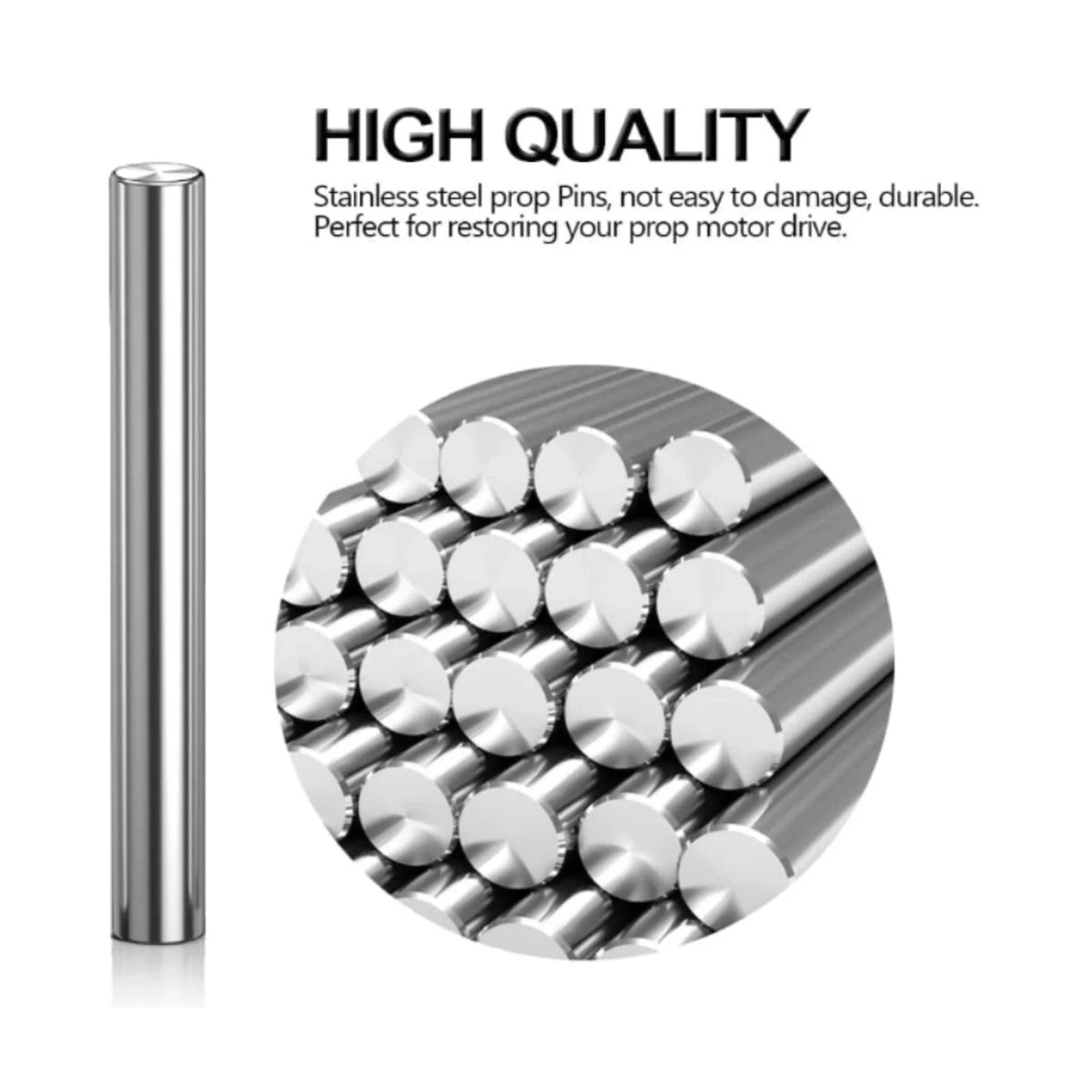 Shear Pin 8-Pack for Minn Kota Prop Drive 30-70lb (Compatible 2092600)